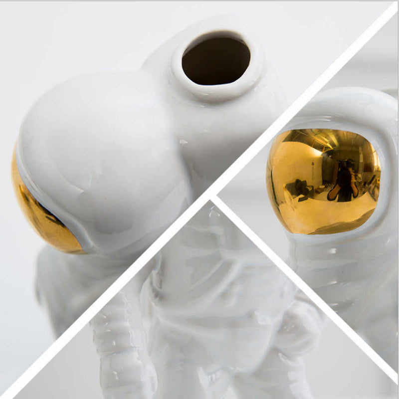 Spaceman, astronaut vase.