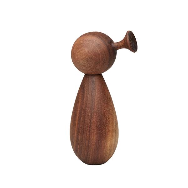 Wooden Trumpet Bird – Walnut