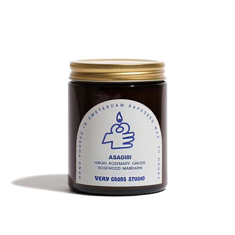ASAGIRI - Rapeseed Candle Mid Size 170ml 45-50 Hours