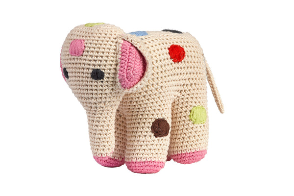 Elephant doll, multicolor