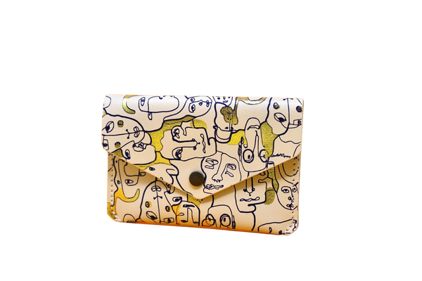 Many Faces popper purse