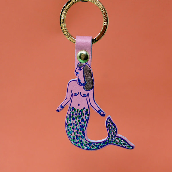 Mermaid key fob